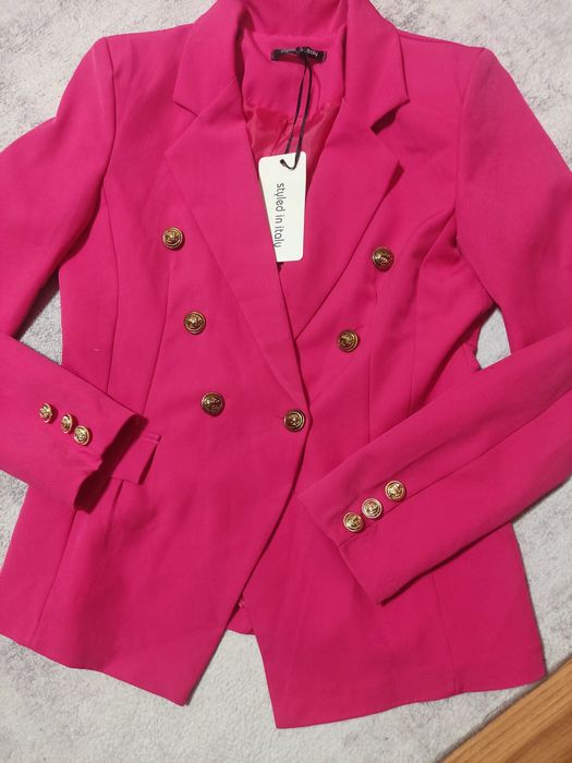 Розово сако номер s-m