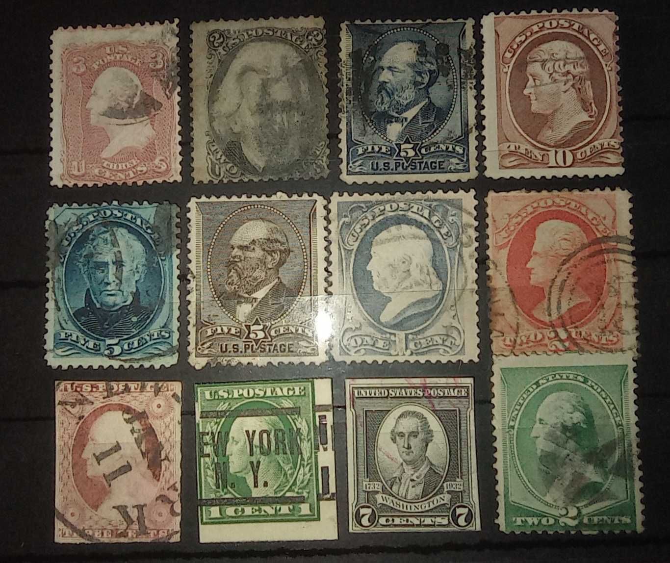 Lot timbre  Usa vechi America timbru Sua