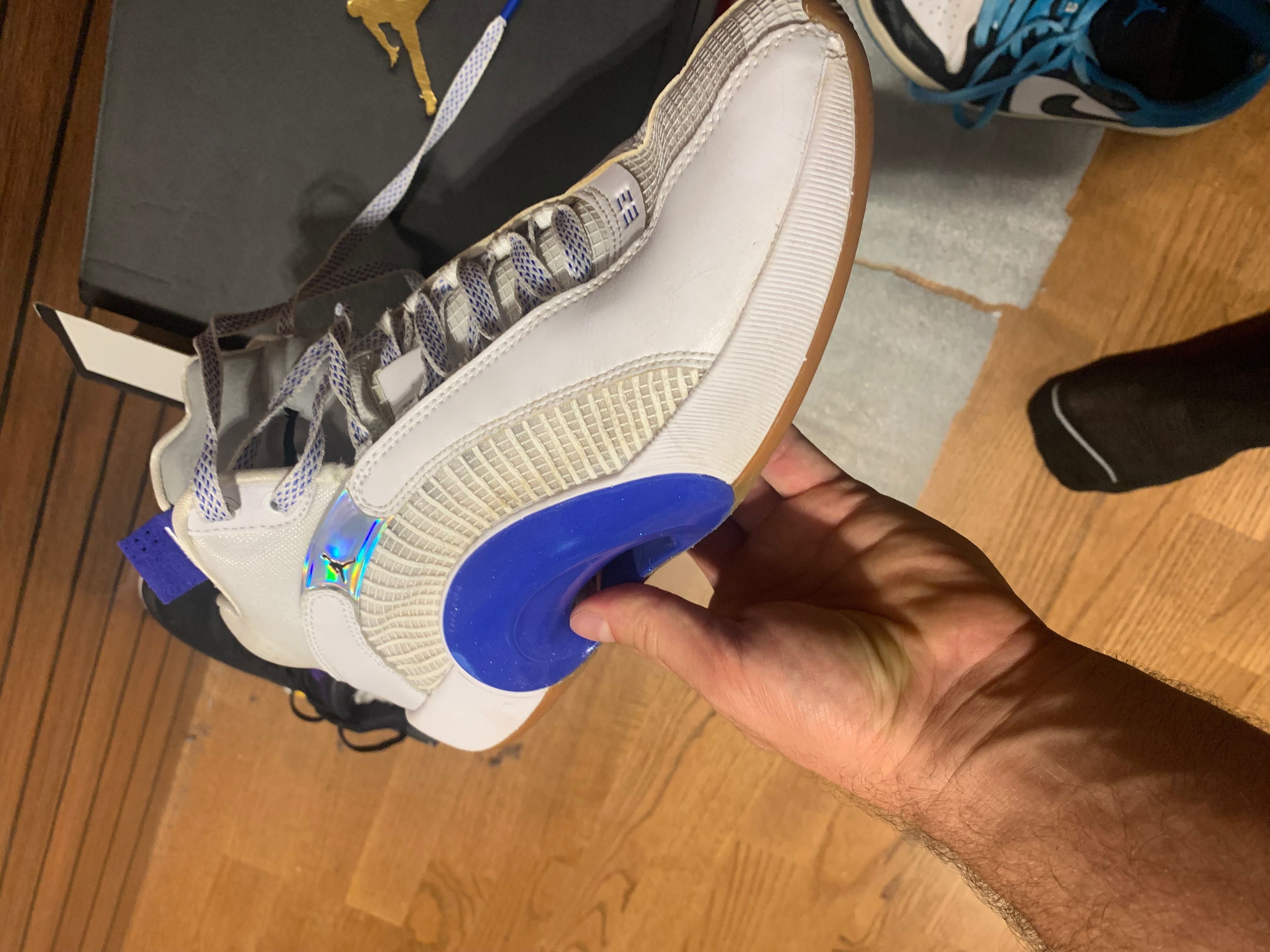 Nike Jordan 35 White and Blue