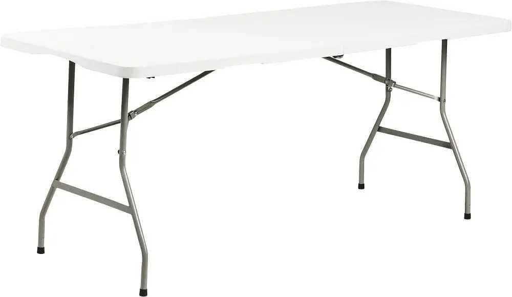Masa pliabila multifunctionala 180 x 70 x 74 cm Alb