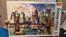 Puzzle Funny Cities New York 1000 piese