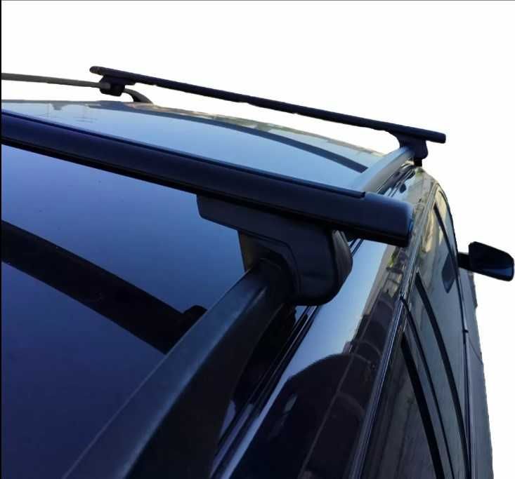 Напречни греди за кола - 120 см черни с ключ. НА СКЛАД!