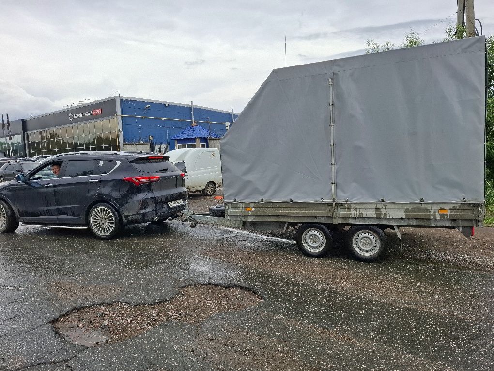 Автоприцеп с грузоподъёмностью до двух тонн