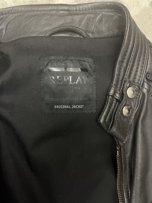 Яке REPLAY естествена кожа