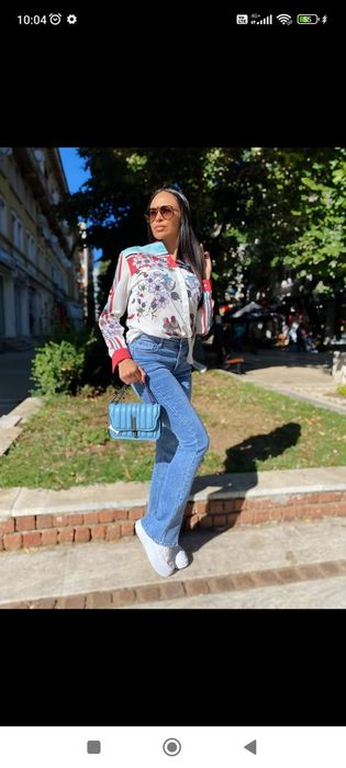 Дънки Л размер  много мек деним