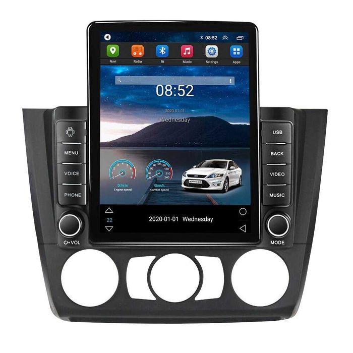 Navigatie BMW Seria 1 E87 E88 din 2004 - 2012 Ecran TESLA 9.7 inch 4GB
