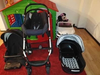 Carucior copii Kraussman 3 in 1 editie limitata