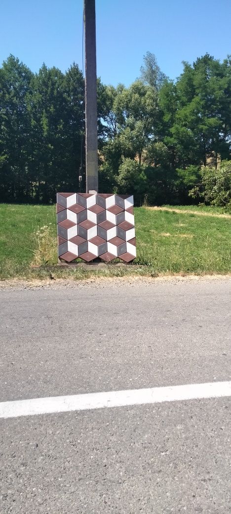 Pavaje 3 D făcute prin vibrație