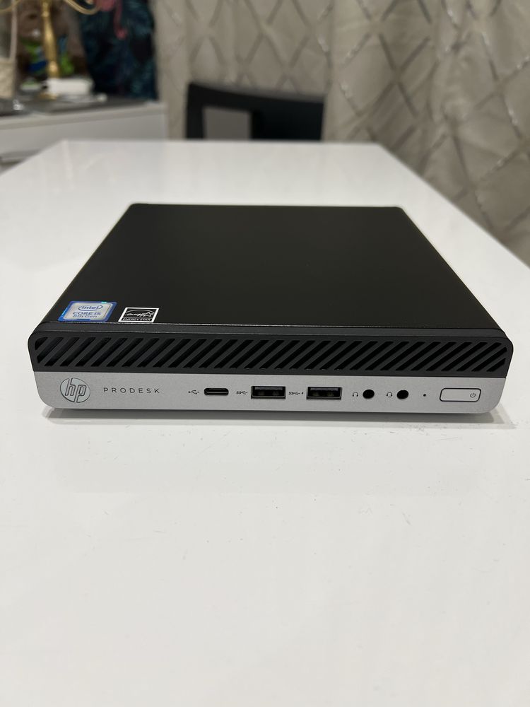 Unitate MiniPC HP Prodesk 600 G5, i5, 16Gb RAM, 250Gb SSD, 500Gb HDD