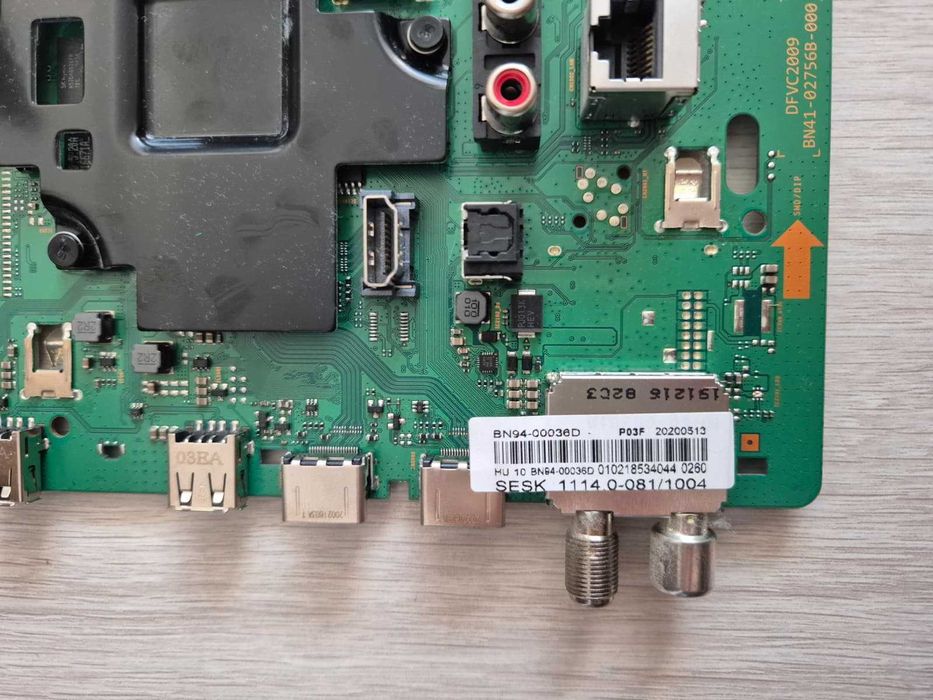 Placa de baza Samsung BN94-00036D din UE55TU8072U testata, functionala