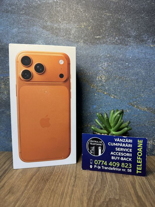 Iphone 17 Pro Max/256Gb/Garantie 2Ani Centrul de Telefoane/Rate