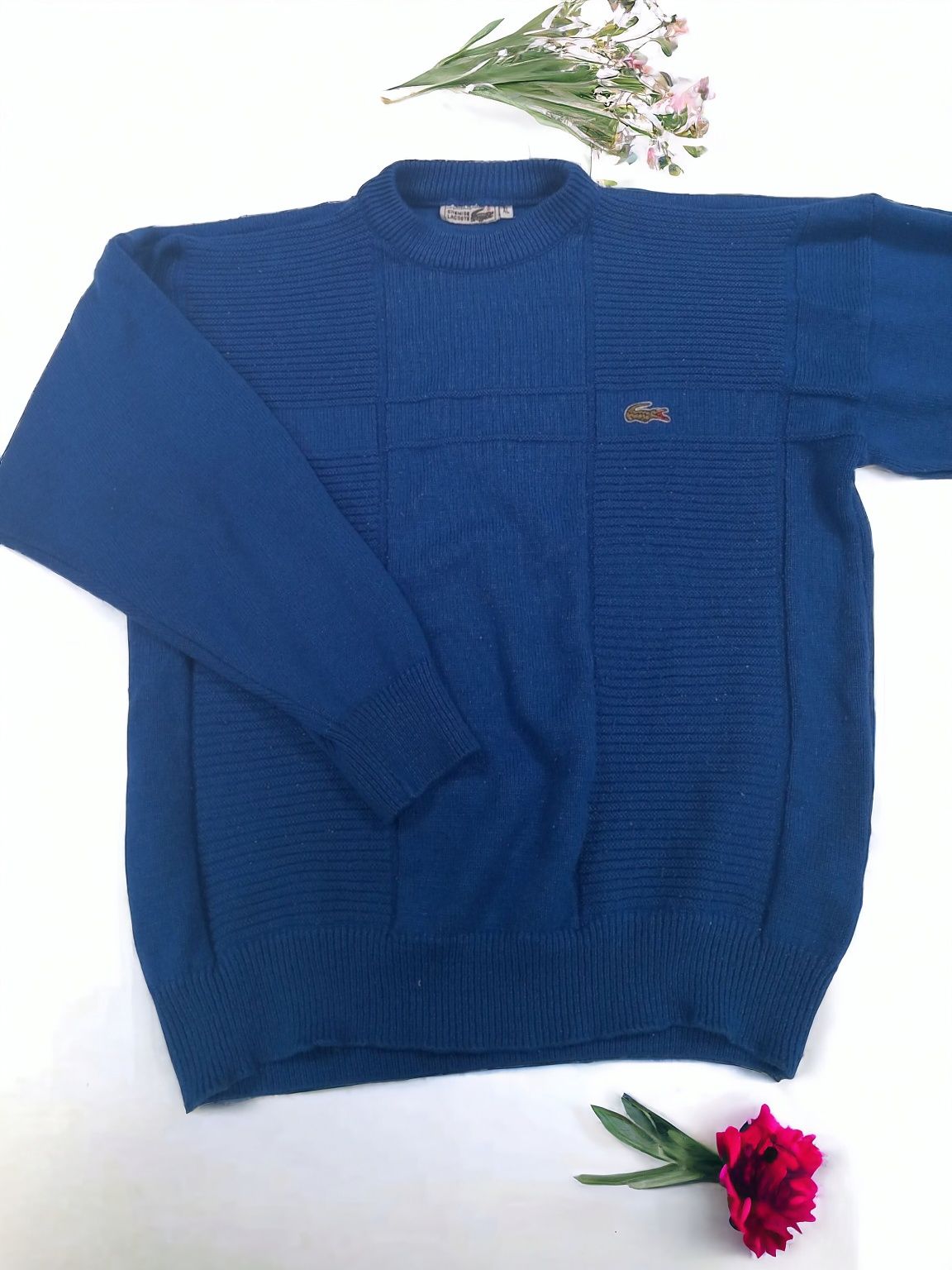 LACOSTE (XL) Made in France pulover vintage barbati