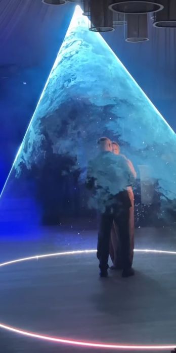 Laser zăpadă dansul mirilor evenimente