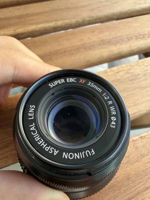 Fufinon Fujifilm 35mm f2 R WR