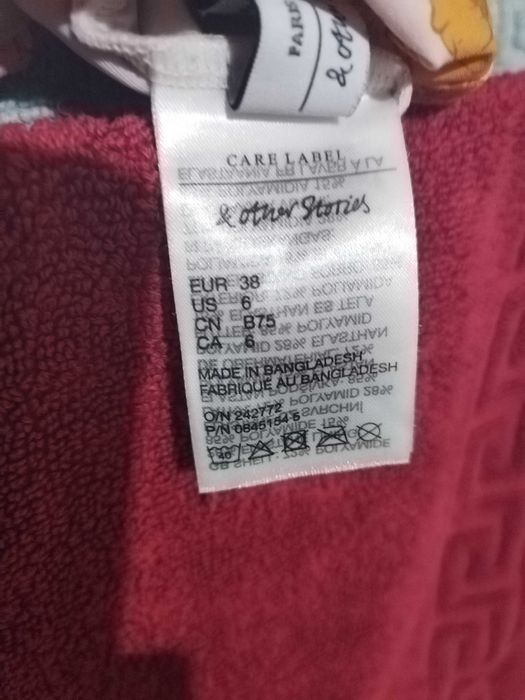 Sutien de baie, multicolor de la The Other Story. Marimea 38. Cond Bun