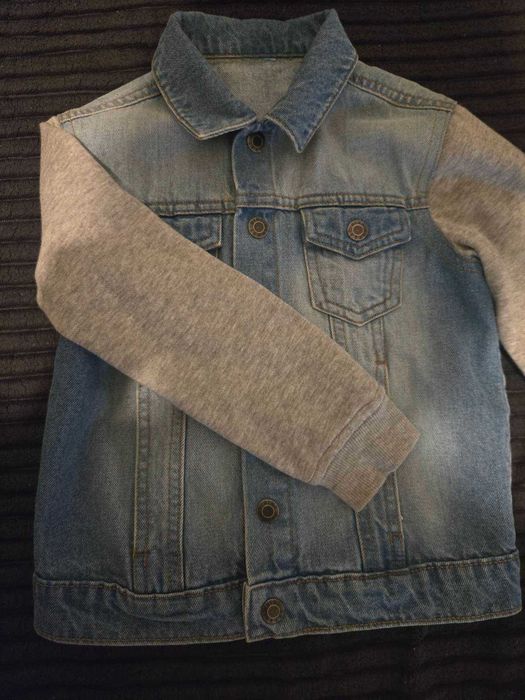 Детско дънково яке Пепко