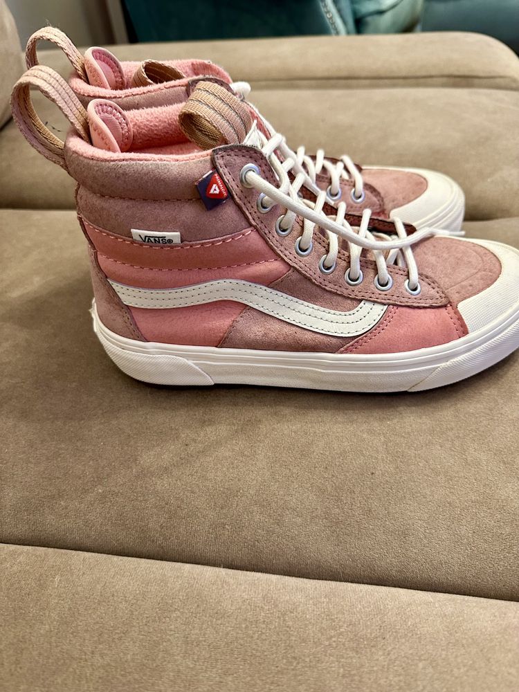 Vans roz, high tops