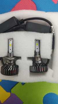 Set leduri H7 8000k Canbus 23000 Lumeni 100w/set Becuri h7