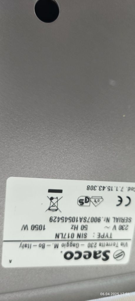 Еспресо машина Saeco magic espresso