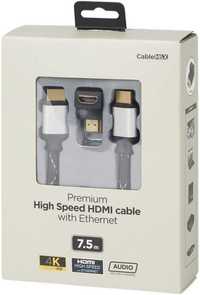 CableMax HDMI кабел с адаптер 7,5 метра