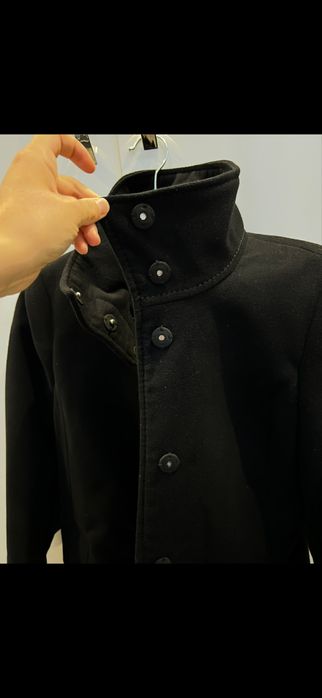 Черно палто H&M 36 размер