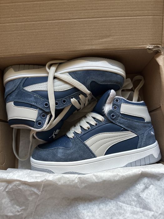 обувь с мехом puma