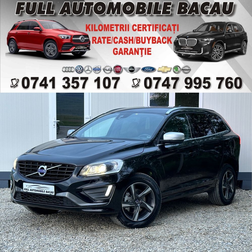 Volvo Xc60 2016 Euro6 R-Design AWD(4x4) 2.4Diesel Automat!