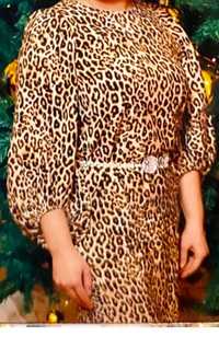 Продам леопардовое платье