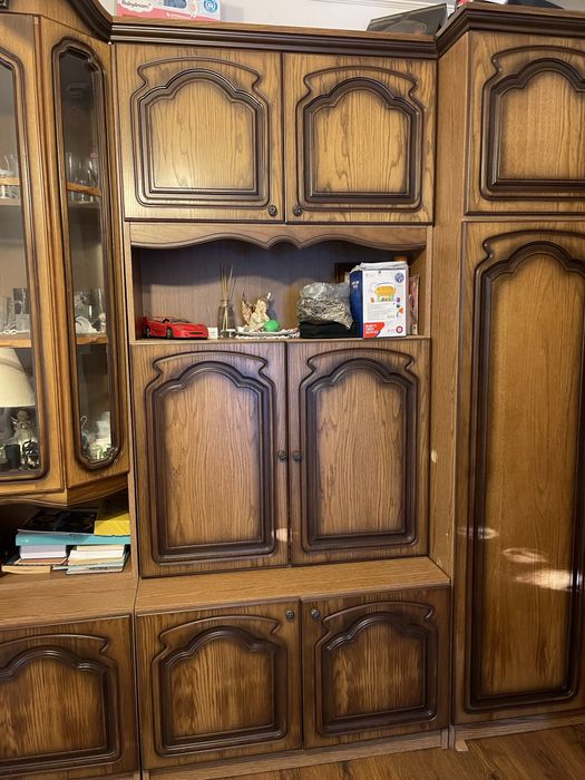 Mobila de living marou deschis. Marime: 380x235x60 de vanzare