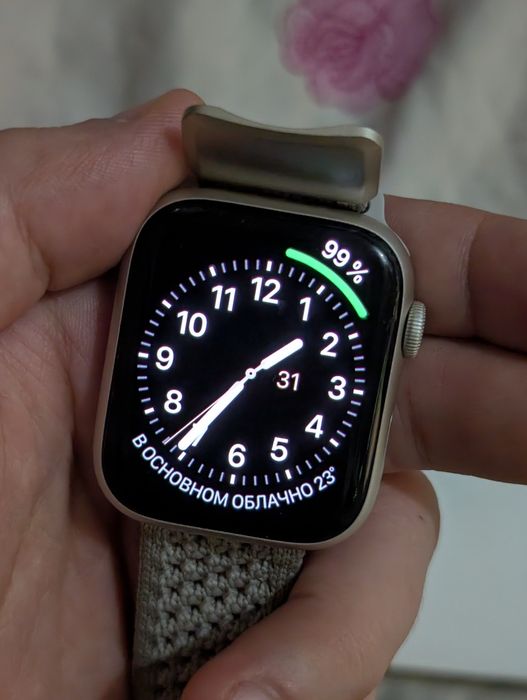 Apple Watch 9 45mm в полном комплекте