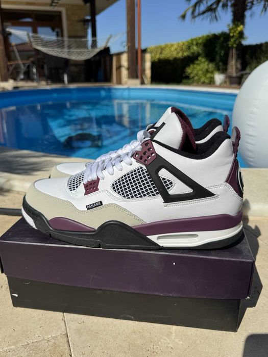 Jordan 4 Retro PSG Кецове 46 EUR + Кутия Нови