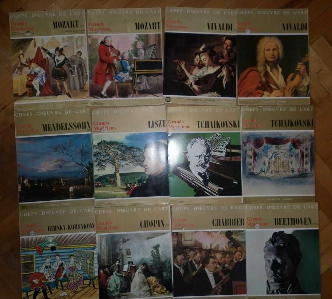 Колекция от немски плочи Chefs-d'oeuvre de l'art Grands Musiciens