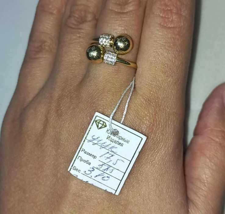 Золотое кольцо Проба-585