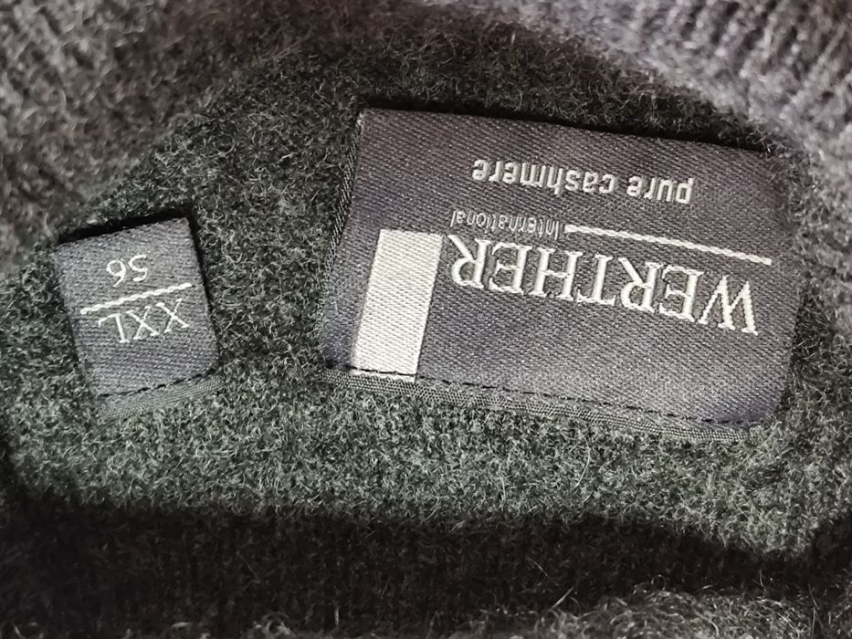 Werther pulover 100% cașmir XXL