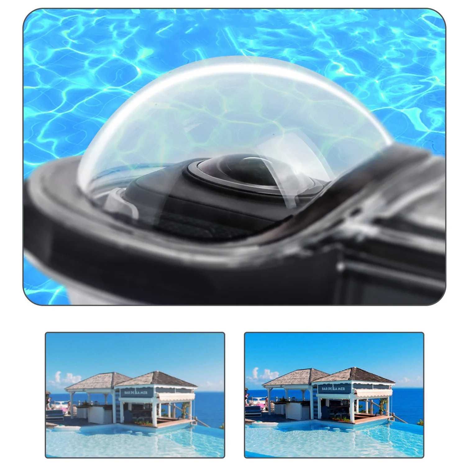 Carcasa subacvatica waterproof 50m camera actiune Insta360 ONE X3
