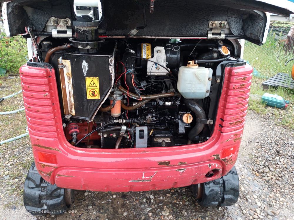 miniexcavator takeuchi tb016 2013