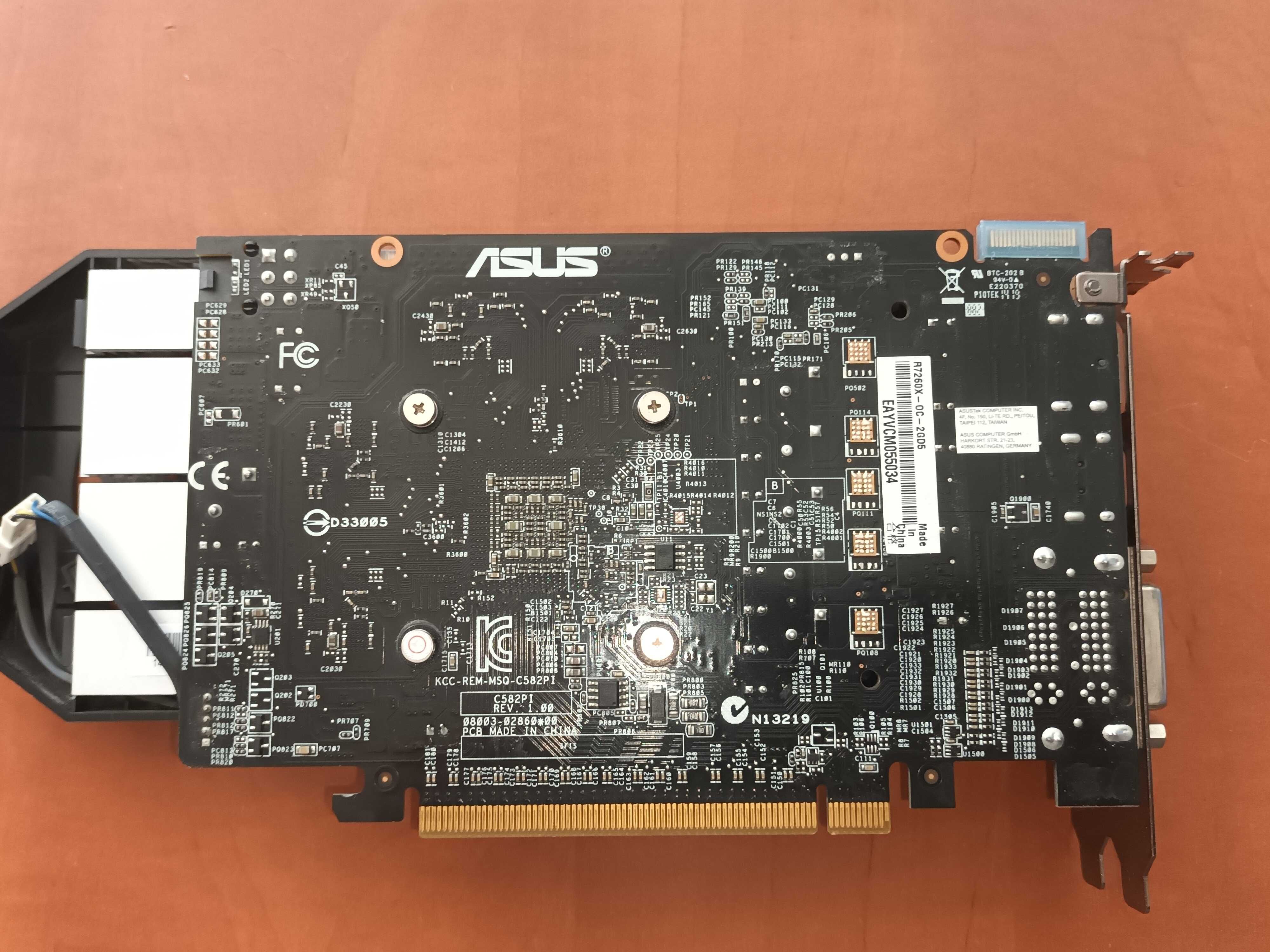 Placa video ASUS Radeon R7 260X OC 2GB GDDR5 128-bit