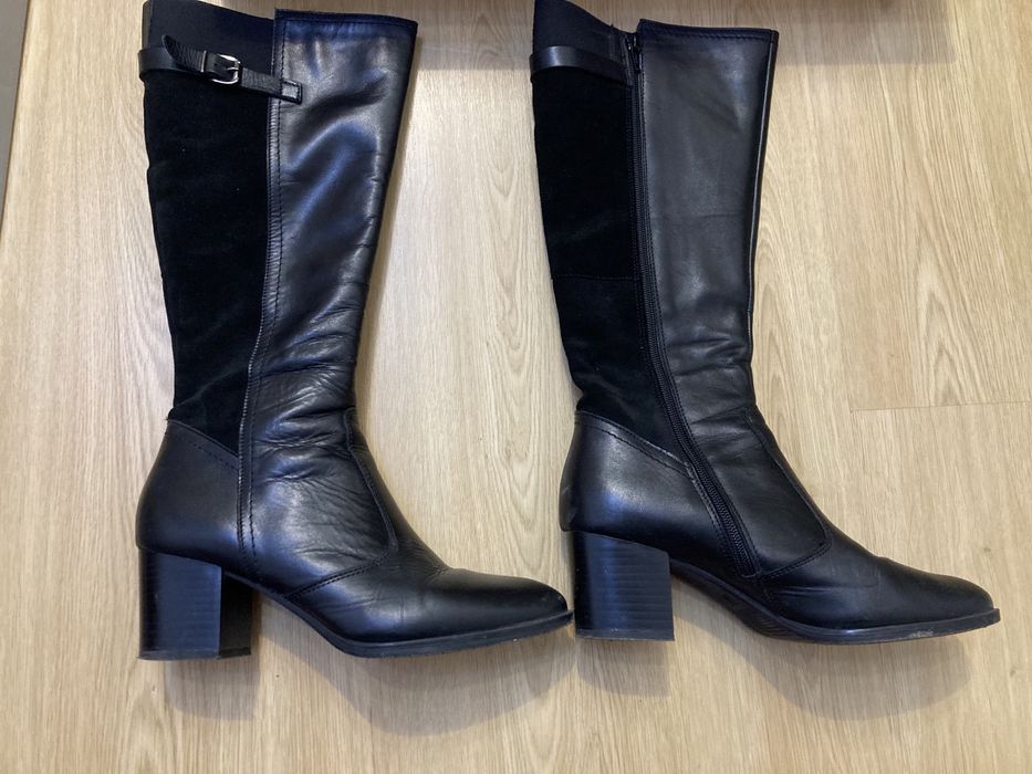 Cizme din piele naturala, marimea 40