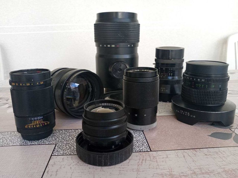 Фото объективы в отличном состоянии