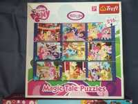 Puzzle, jocuri educative 3+, My Little Pony, Mia and My, Bambi