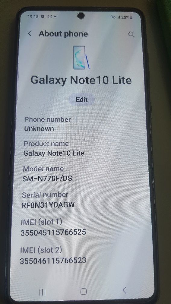 Samsung Galaxy Note 10 Lite 6/128