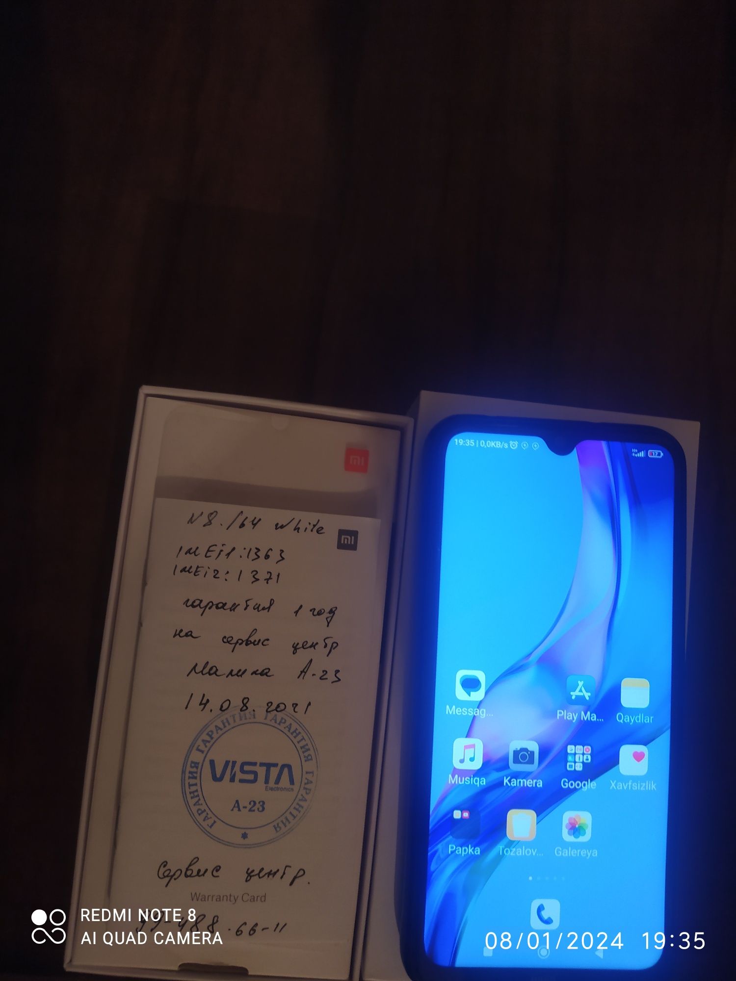 Redmi note 8 idealniy