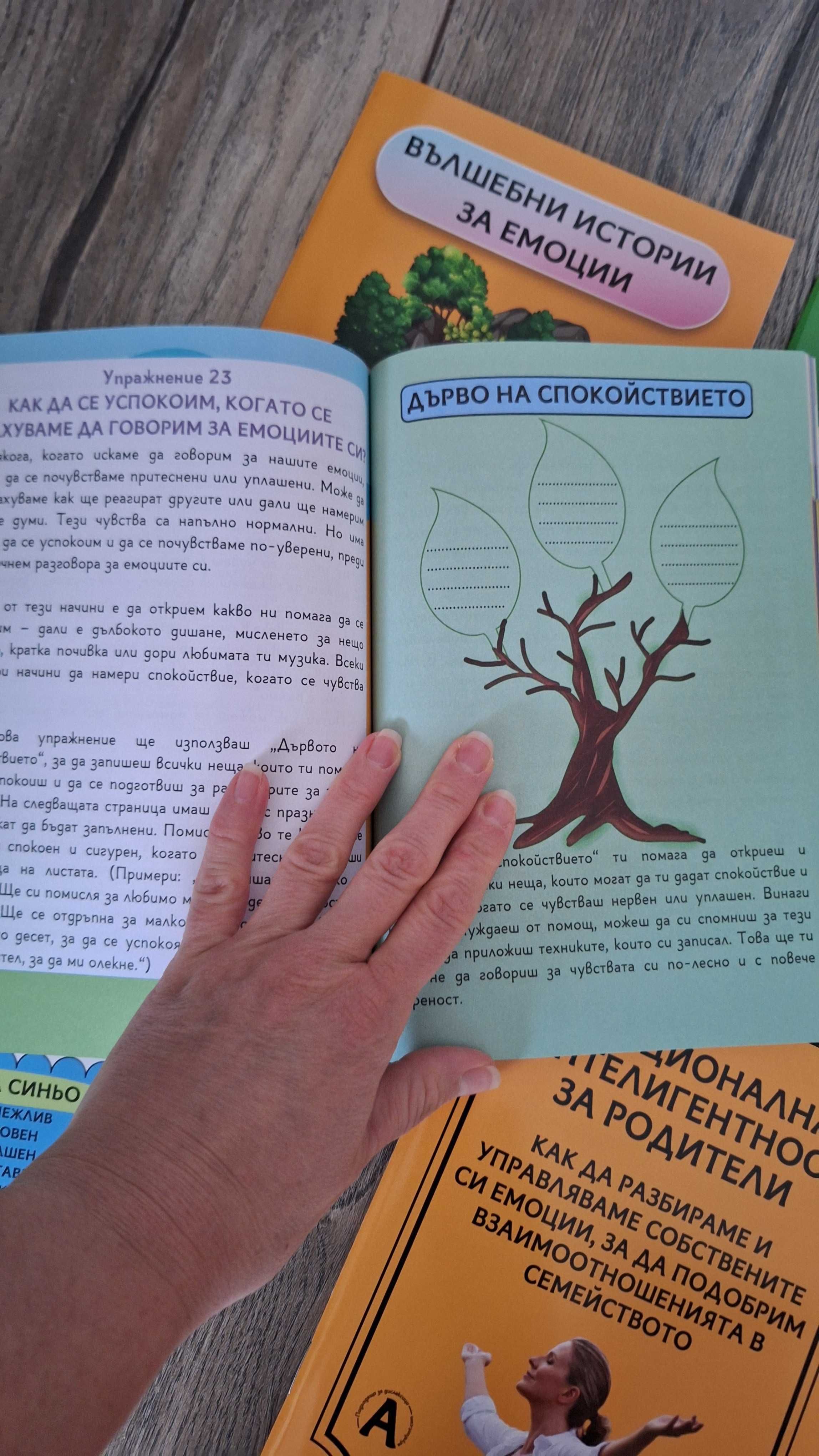 Комплект книжки за емоциите на детето