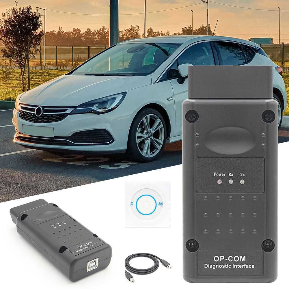 Диагностика Opel OBD 2  V1.99 CANBUS четец на кодовечип скенер OP COM