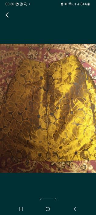 Юбка с подкладкой