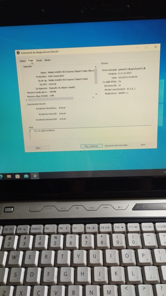 Vând Laptop Gateway