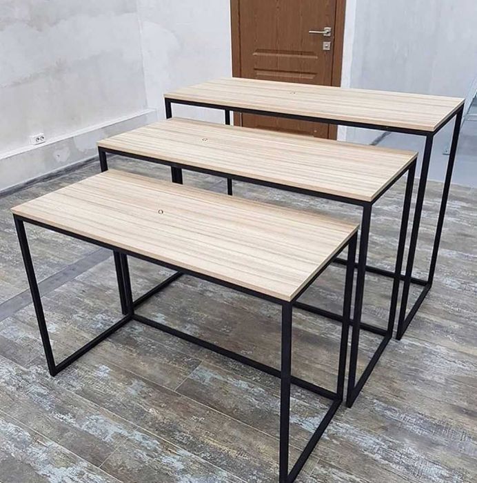 Столы, шкафы, консоль, тумбы, стеллажи, рейлы на заказ