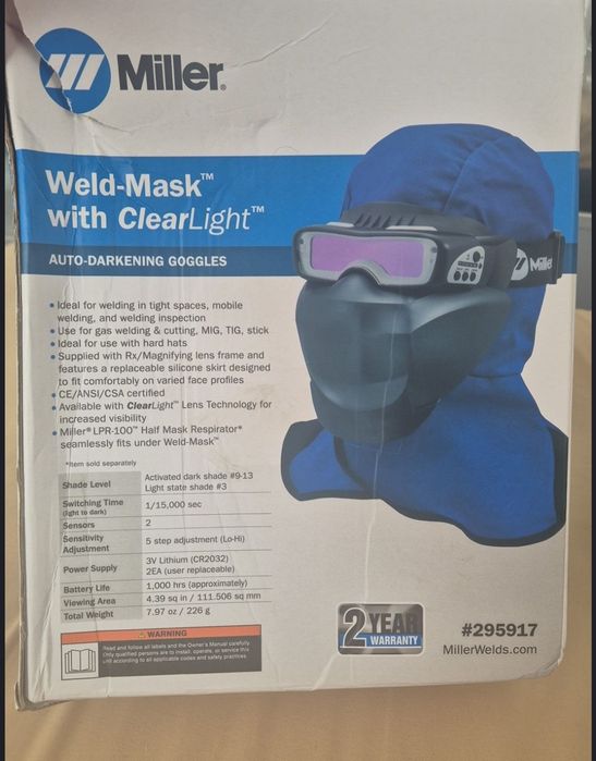 Masca sudura weld mask Miller