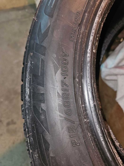 4 нови ЗИМНИ гуми Фалкен 215/60/17 дот 24
