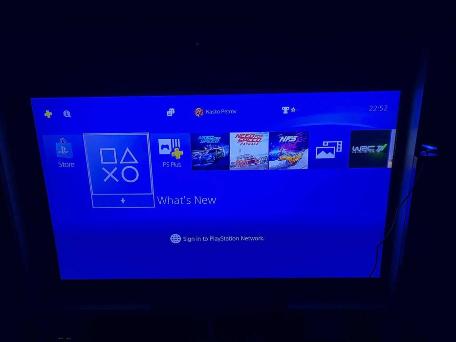 PlayStation 4 Slim 500GB с игри